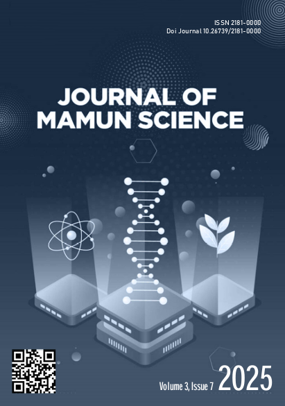 					Показать Том 3 № 7 (2025): ЖУРНАЛ "MA'MUN SCIENCE" 
				
